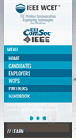 Mobile Screenshot of ieee-wcet.org